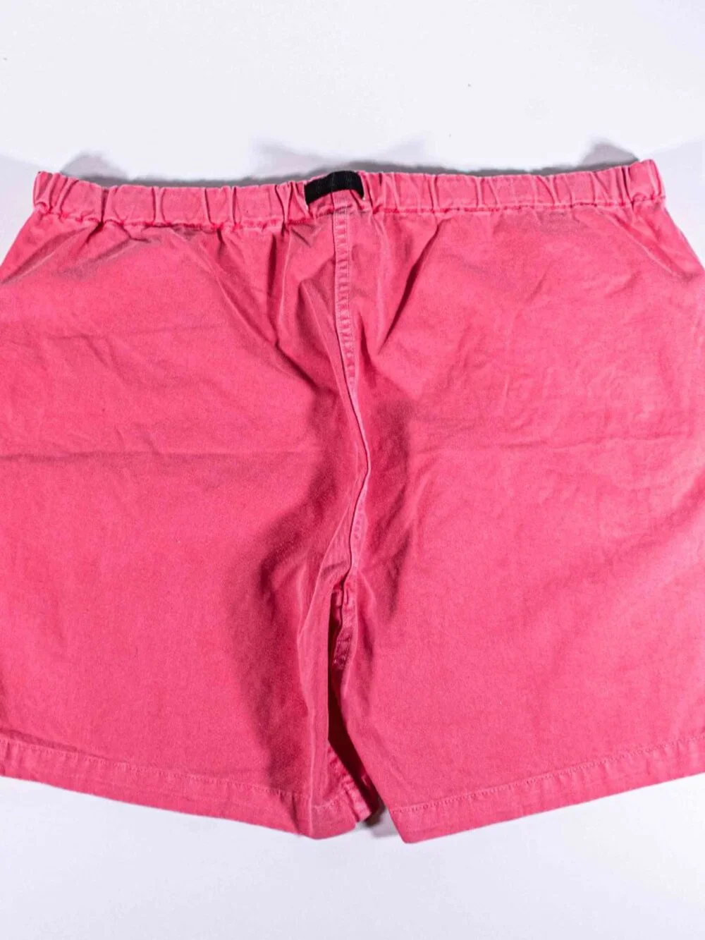 ramicci Vintage Hiking Shorts Mens XL Belted Sun Faded Twill Gorpcore Y2K Salmon